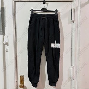 Vetements Blurred Logo Sweatpants